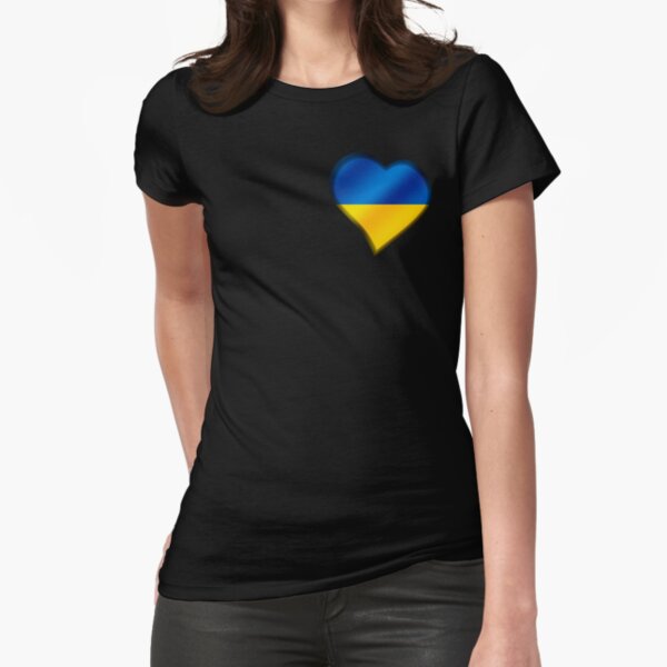 Item preview, Ukrainian Flag - Ukraine - Heart designed and sold by Graphix.