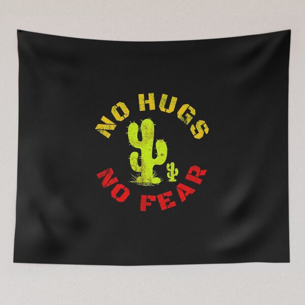 Item preview, No hugs No Fear Cactus funny t-shirt for all ages designed and sold by ViVedX.