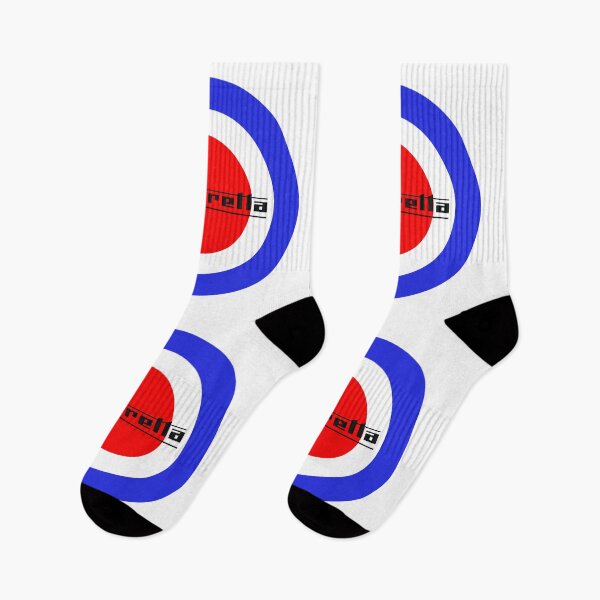 Item preview, Sixties Mod Bullseye Red White and Blue designed and sold by KALEIDOSCOPE UK.