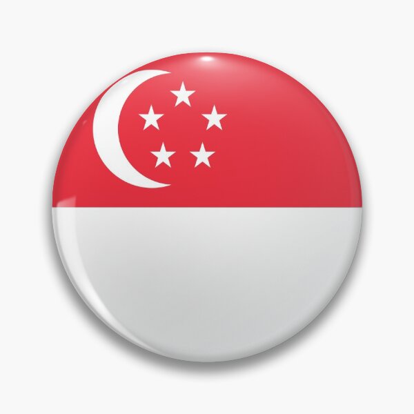 Item preview, Small Singaporean flag classic t-shirt designed and sold by Jesse  Weijer.