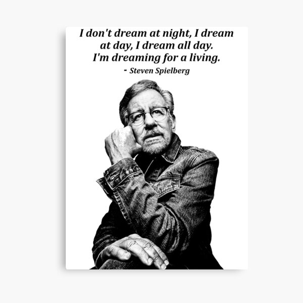Item preview, Steven Spielberg Awesome Quote designed and sold by Elliot Pidduck.