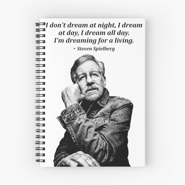 Item preview, Steven Spielberg Awesome Quote designed and sold by Elliot Pidduck.