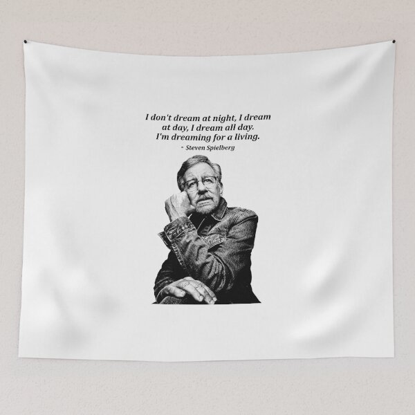 Item preview, Steven Spielberg Awesome Quote designed and sold by Elliot Pidduck.