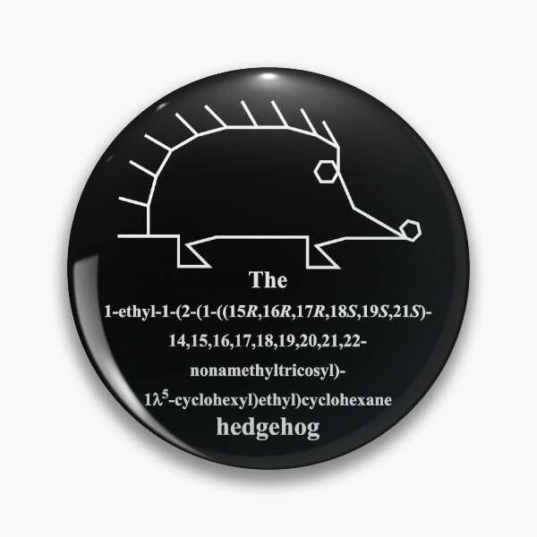 Item preview, funny hedgehog - IUPAC - chemistry - white designed and sold by Marcel Wirth.