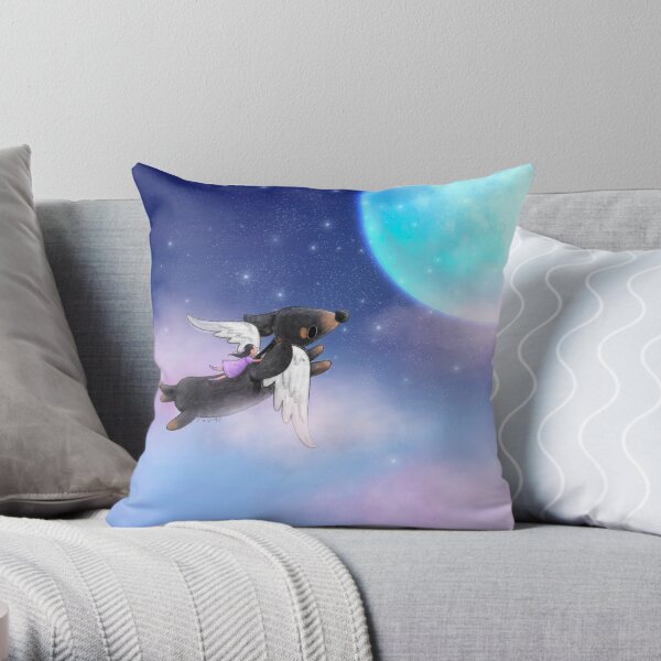 Meet Me At Midnight Throw Pillow