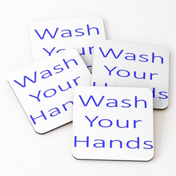 Item preview, Wash Your Hands Text designed and sold by SEEphotos7171.