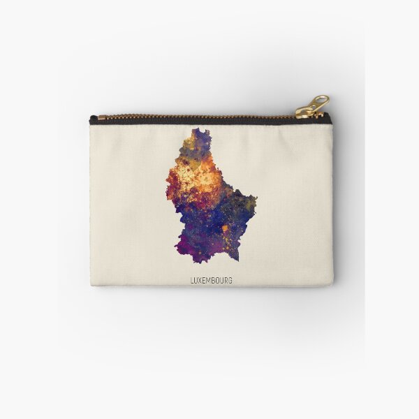 Item preview, Luxembourg Watercolor Map designed and sold by ArtPrints.