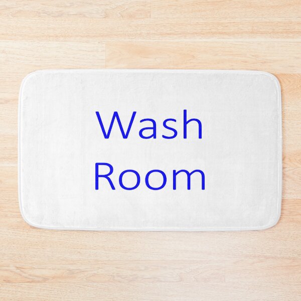 Item preview, Wash Room Text Design designed and sold by SEEphotos7171.