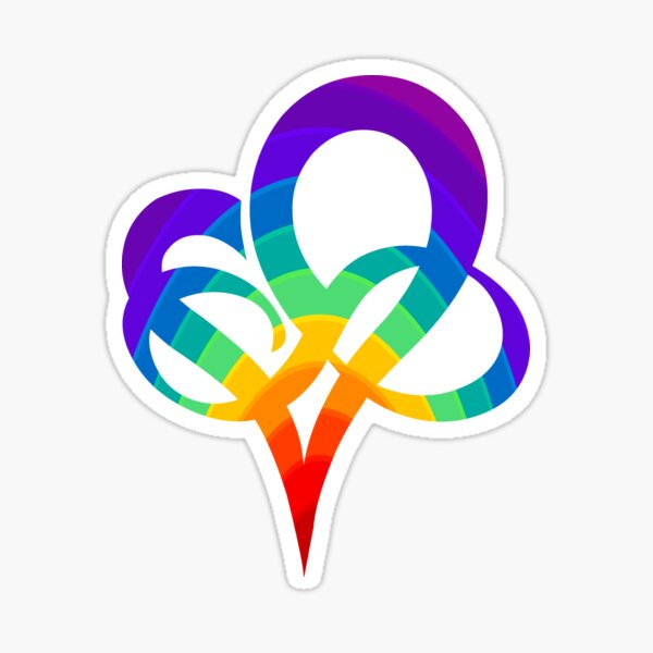 INFINITY HEART | Poly Pride | Polyamory symbol Sticker