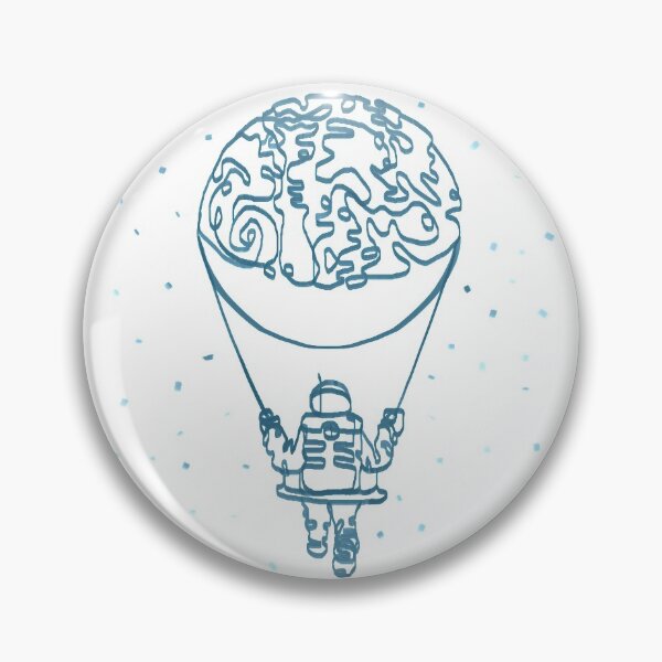 Item preview, Moon Swinging Astronaut Line Art | Print | Poster | Painting | Drawing designed and sold by Arsalanes.
