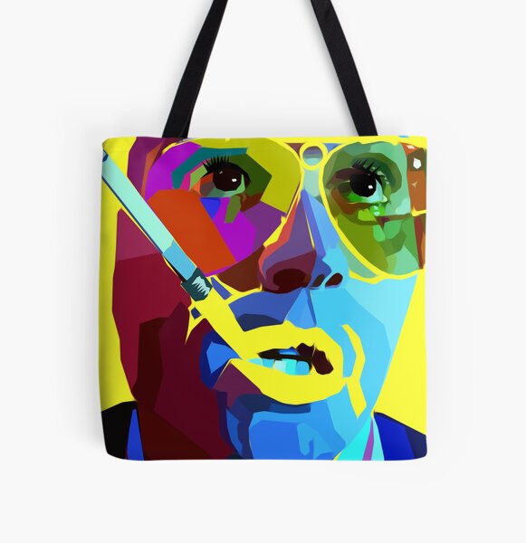 Fear And Loathing In Las Vegas Painting All Over Print Tote Bag