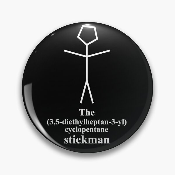Item preview, funny stickman - IUPAC - chemistry - white designed and sold by Marcel Wirth.