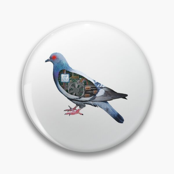 Item preview, Government Conspiracy Pigeon  designed and sold by zeyd99.