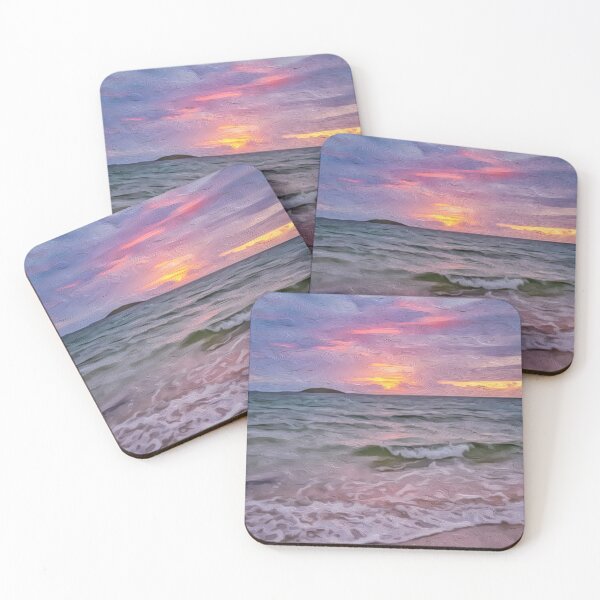 Item preview, Sunset from Eriskay Digital Art designed and sold by davidelder.