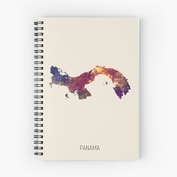 Item preview, Panama Watercolor Map designed and sold by ArtPrints.