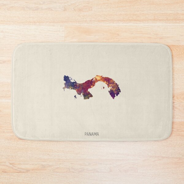 Item preview, Panama Watercolor Map designed and sold by ArtPrints.