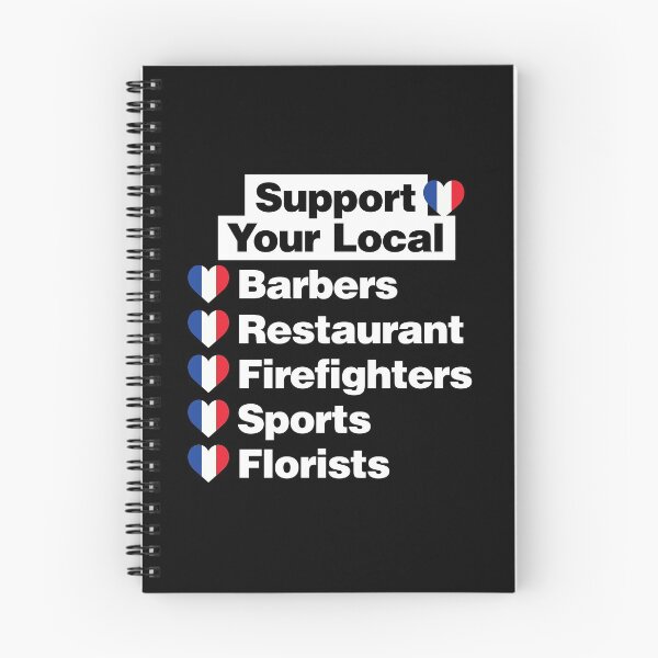 Item preview, Support French Local Barbers, Firefighters, Sports, Florists designed and sold by elhefe.