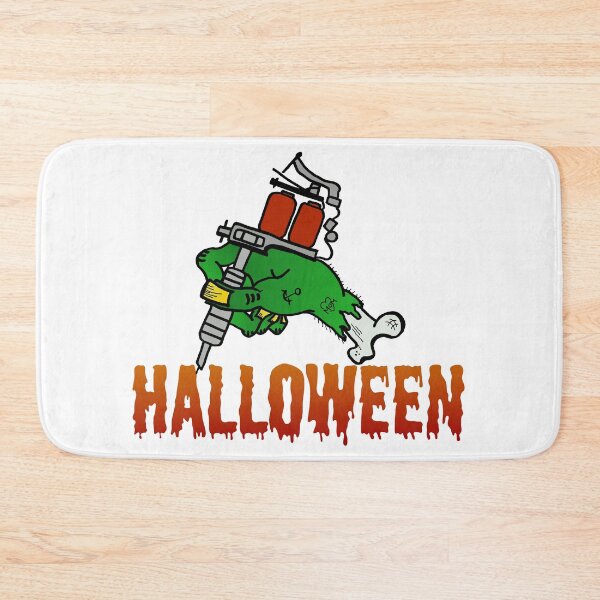 Item preview, Happy Halloween - scary horror monster tattoo - bright products designed and sold by Marcel Wirth.