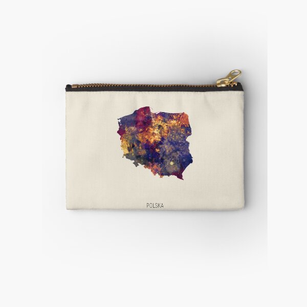 Item preview, Polska Watercolor Map designed and sold by ArtPrints.