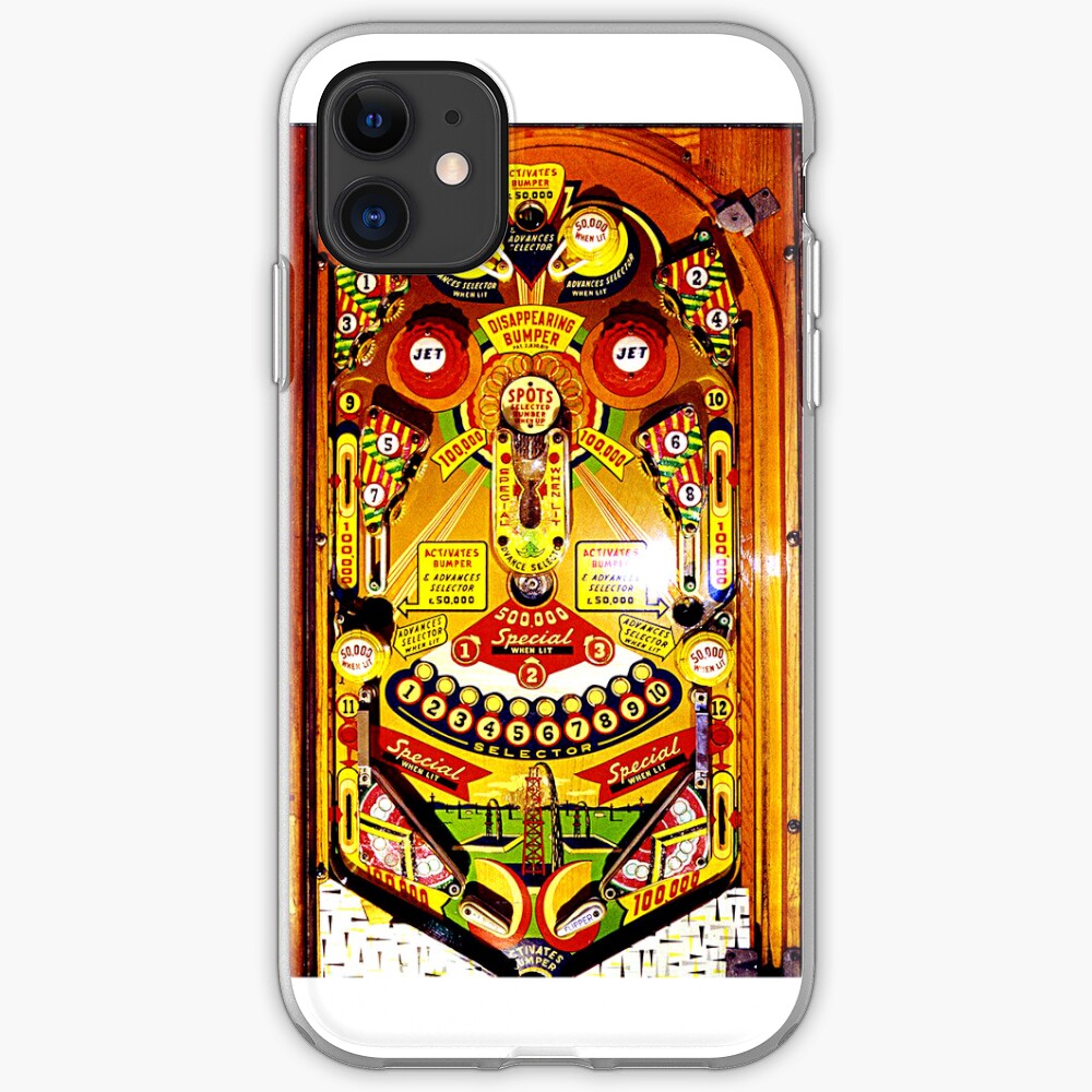 "pinball machine" iPhone Case & Cover by andytechie Redbubble