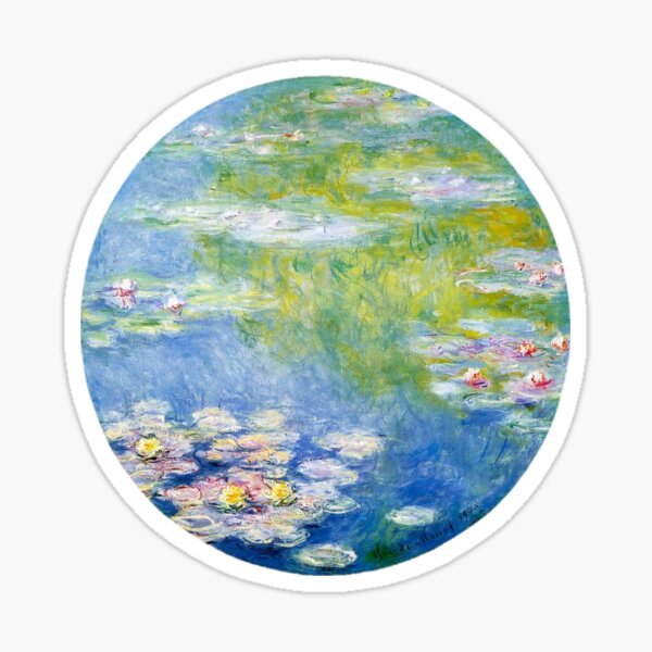 Vista previa del artículo con la obra «Claude Monet Lirios De Agua», diseñado y vendido por Fine Artworks.