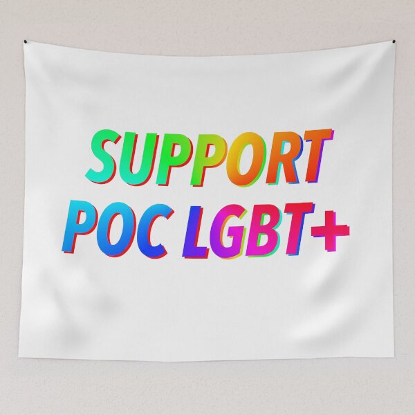 Item preview, Support POC LGBT+ people designed and sold by justsomethings.