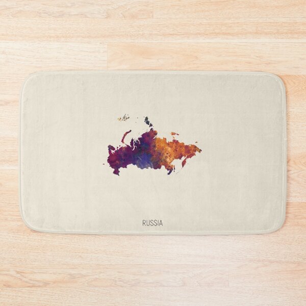 Item preview, Russia Watercolor Map designed and sold by ArtPrints.