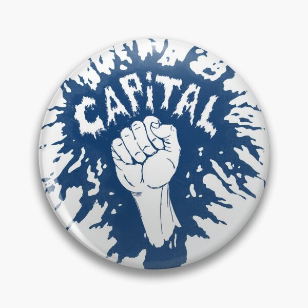Item preview, Paris Revolt, May 68: 'CAPITAL' in Deep Blue designed and sold by Day Chapman.