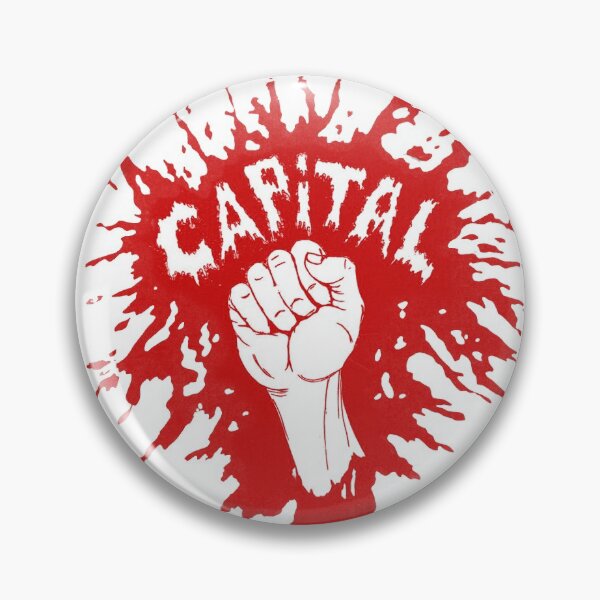 Item preview, Paris Revolt, May 68: 'CAPITAL' in Deep Blood Red designed and sold by Day Chapman.