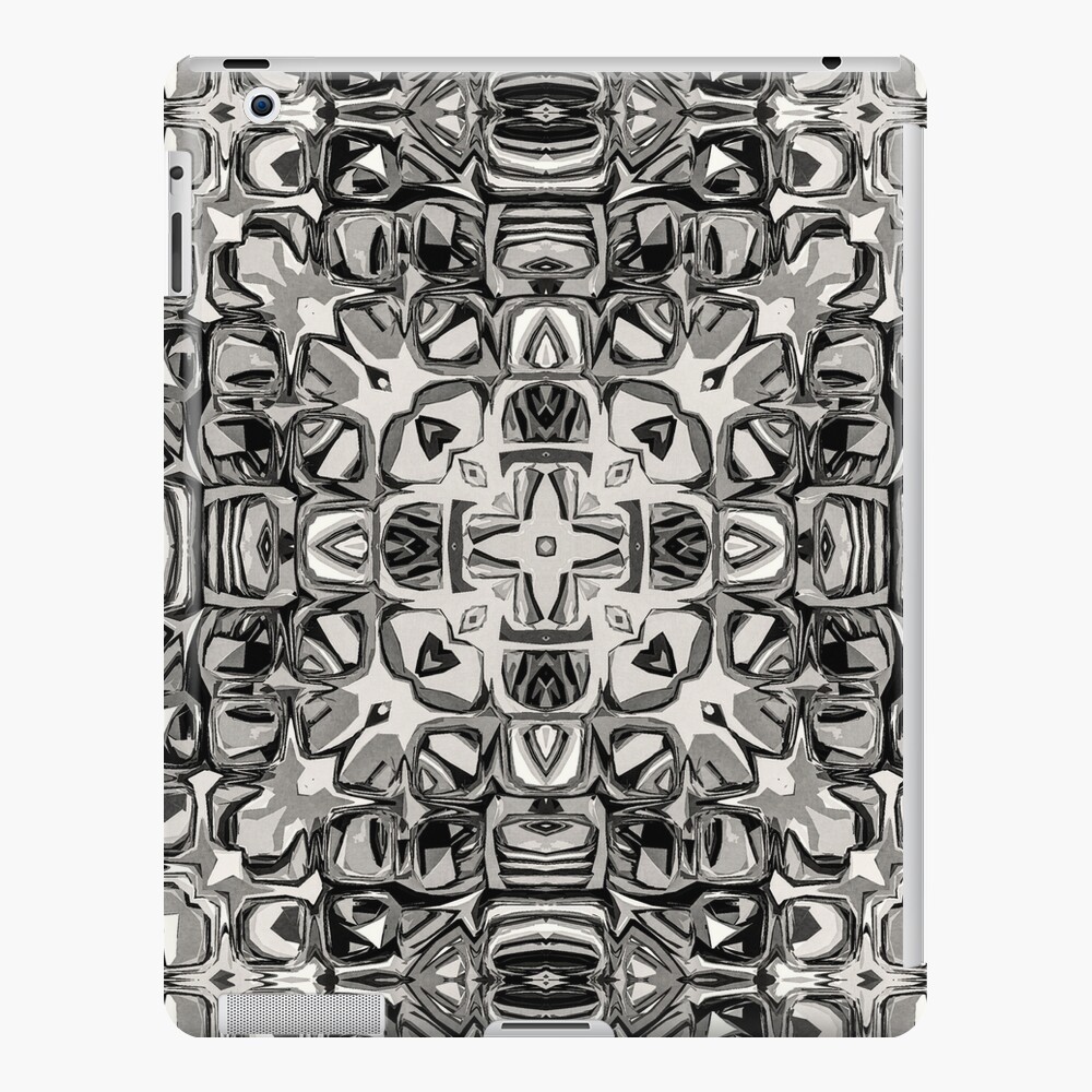 Sepia Tone Mandala iPad Case & Skin