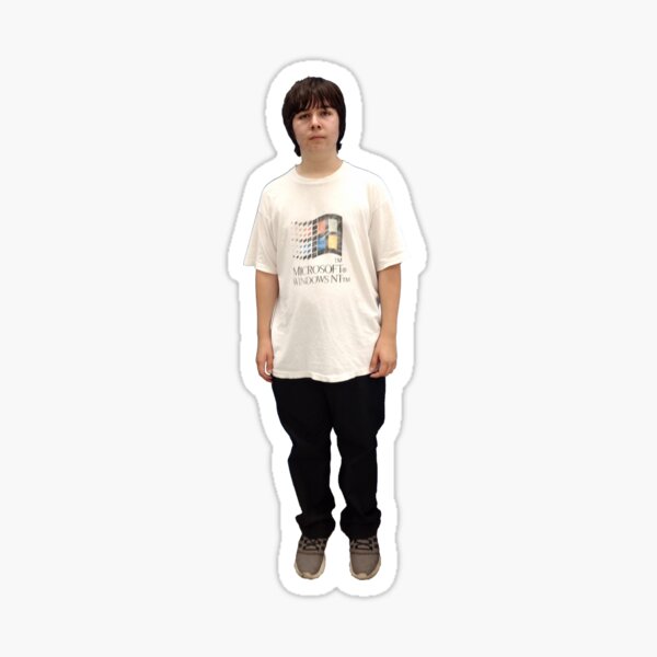 Tobias stance Sticker