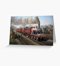 Midland Railway Single 1896 Greeting Card