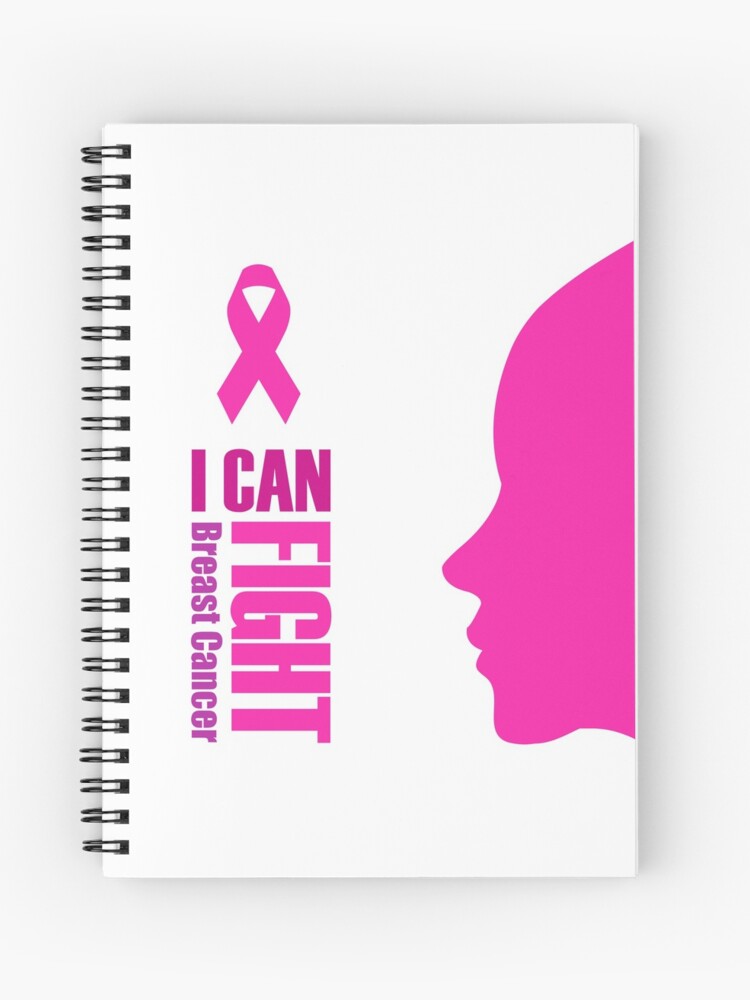 Cuaderno de espiral «Empoderar a las mujeres para luchar contra el cáncer  de mama: 