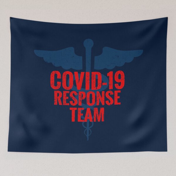 Item preview, Corona Virus Response team COVID 19 DISTRESSED VERSION designed and sold by Dan Brady.