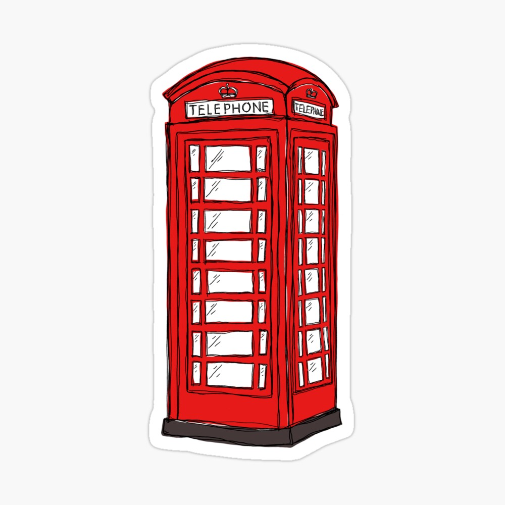 494 English Telephone Booth Drawing Images, Stock Photos & Vectors |  Shutterstock
