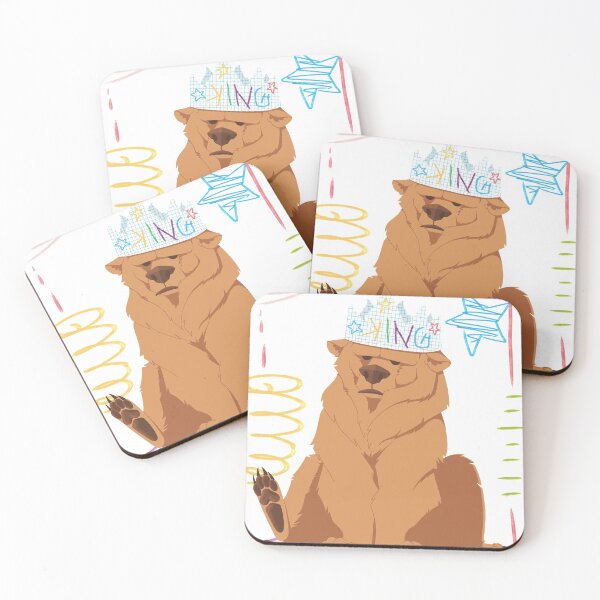 Item preview, Cartoon bear designed and sold by Jellybeancreate.