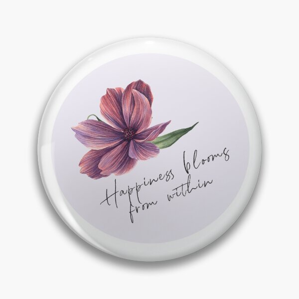 Item preview, Happiness blooms from within designed and sold by caddystar.