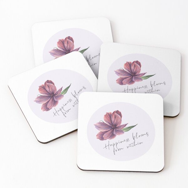 Item preview, Happiness blooms from within designed and sold by caddystar.