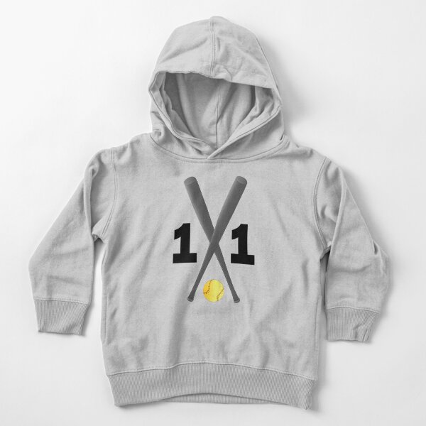 Item preview, Softball number 11 - eleven with bats and ball designed and sold by AllShirts21.