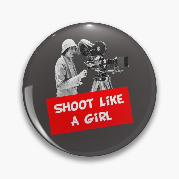 Item preview, Shoot Like a Girl Filmmaker designed and sold by Hux Designs.