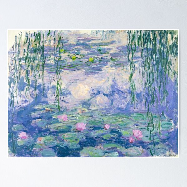 Aperçu de l'œuvre Claude Monet Nénuphars créée et vendue par Fine Artworks.