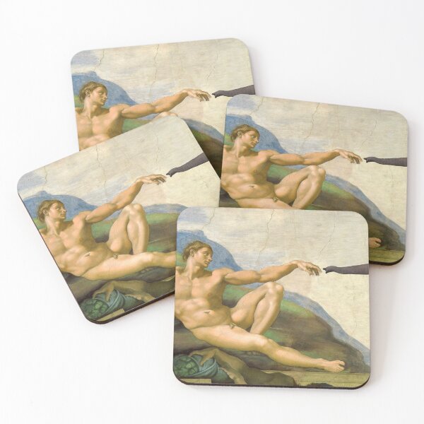 Item preview, The Original Creation Of Adam With Elephant designed and sold by Mythos57.