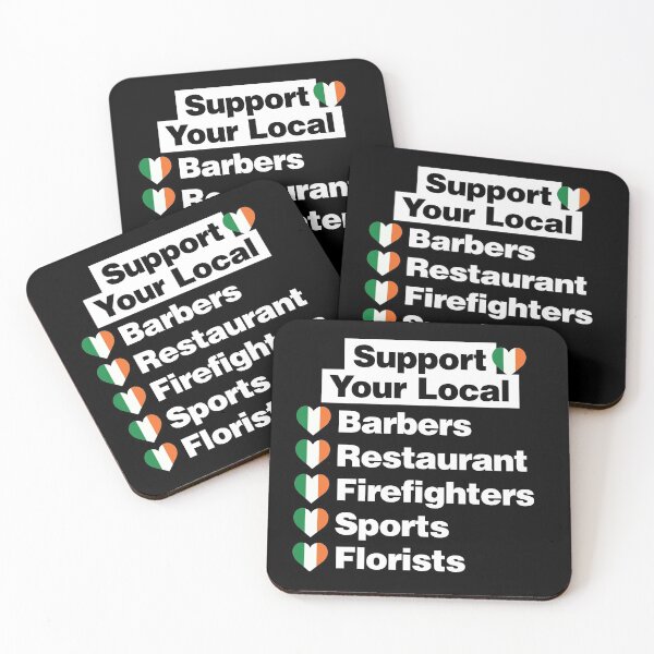 Item preview, Support Irish Local Barbers, Firefighters, Sports, Florists designed and sold by elhefe.