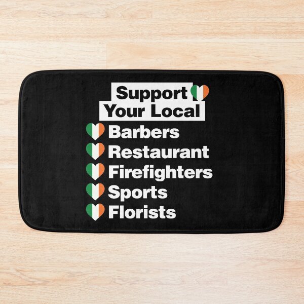 Item preview, Support Irish Local Barbers, Firefighters, Sports, Florists designed and sold by elhefe.