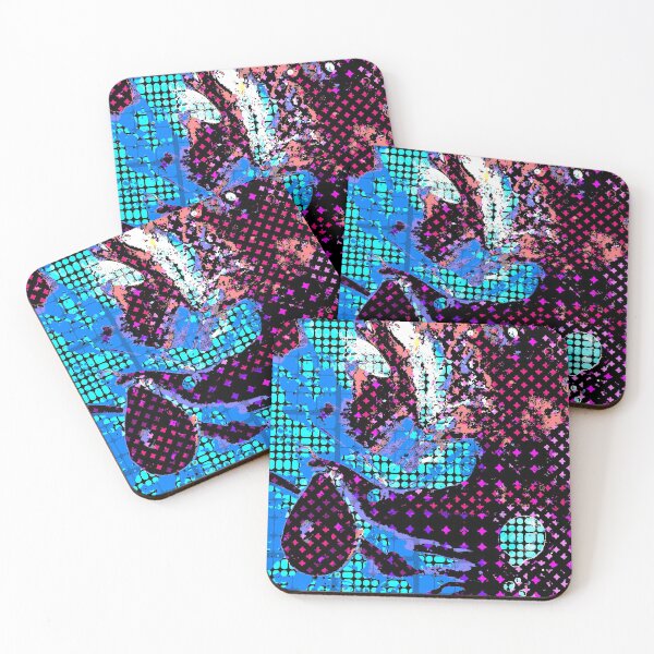Item preview, phone home (blue, black, pink) designed and sold by aliengeometries.