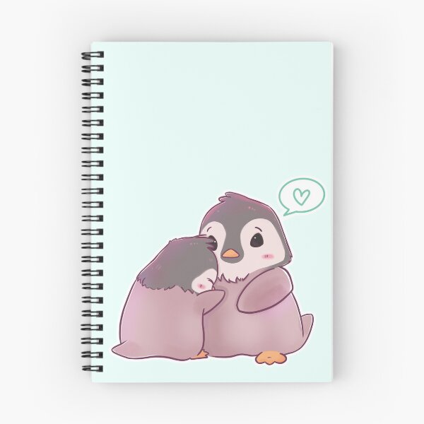 Item preview, Penguin cuddles designed and sold by artbyvanna.