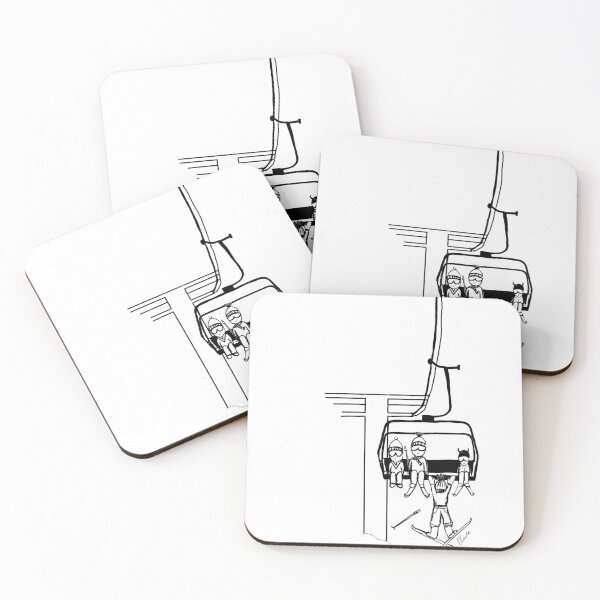 Item preview, Chairlift Sketch  designed and sold by Popsieprints.