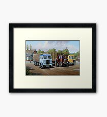 Max's transport cafe. Framed Print