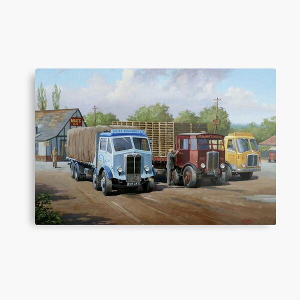 Max's transport cafe. Metal Print