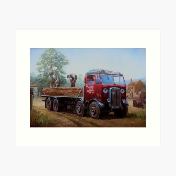 AEC Mammoth Major London Brick. Art Print
